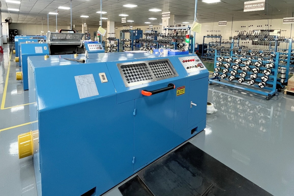 Solução completa para fabricação de cabos de aço
