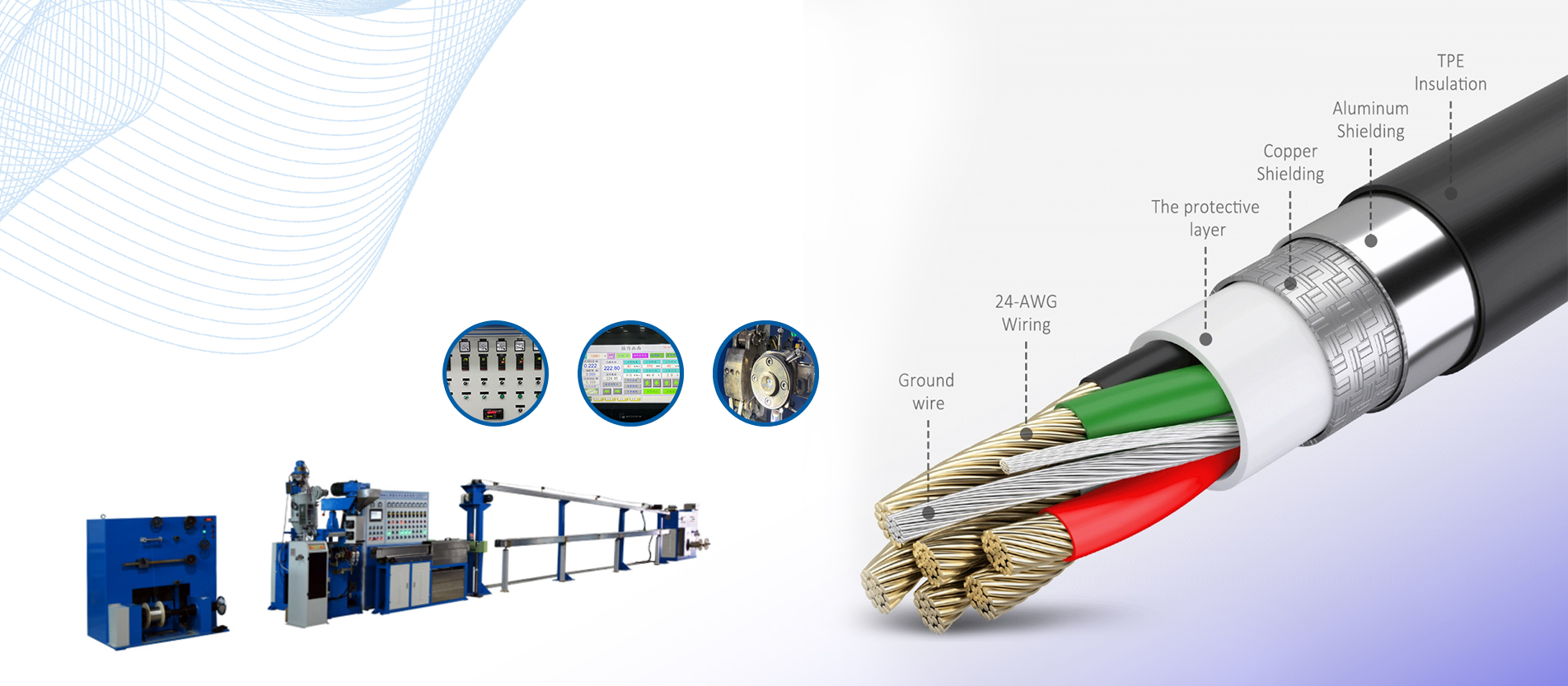 Fabricação de cabos mais fácil